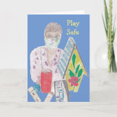 Covid safe art klasse kaart (Voorkant)