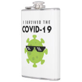 COVID Survivor Flask Heupfles (Links)
