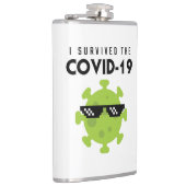 COVID Survivor Flask Heupfles (Rechts)