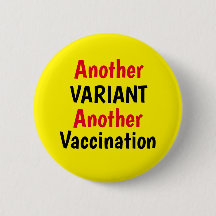 Covid Vaccination Variant Geel Button