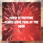 COVID-vensterfolie Raamsticker (Vel 2)