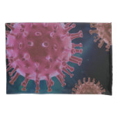 Covid Virus Biology Kussensloop (Voorkant)