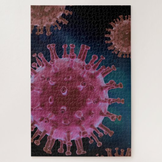 Covid Virus Biology Legpuzzel (Verticaal)