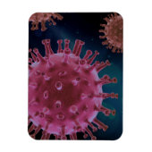 Covid Virus Biology Magneet (Verticaal)