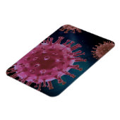 Covid Virus Biology Magneet (Linkerzijde)