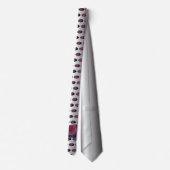 Covid Virus Biology Stropdas (Achterkant)