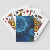 Covid Virus Infection Pathogen Pokerkaarten (Achterkant)