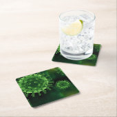 Covid Virus Pathogen Infectie Kartonnen Onderzetters (Insitu)