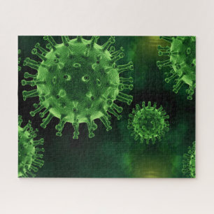 Covid Virus Pathogen Infectie Legpuzzel
