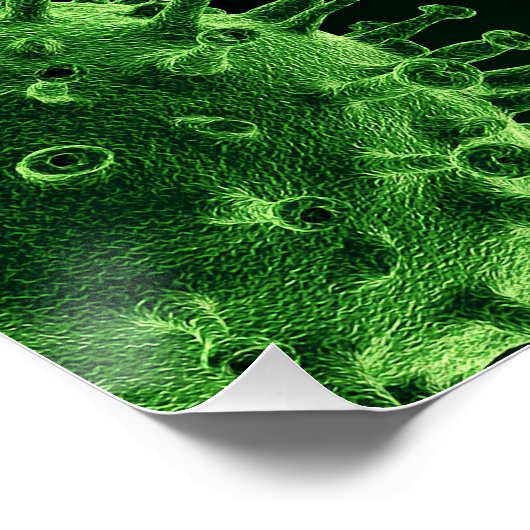 Covid Virus Pathogen Infectie Perfect Poster (Hoek)