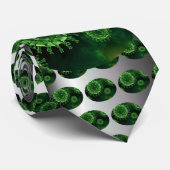 Covid Virus Pathogen Infectie Stropdas (Opgerold)