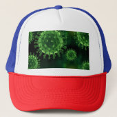 Covid Virus Pathogen Infectie Trucker Pet (Voorkant)