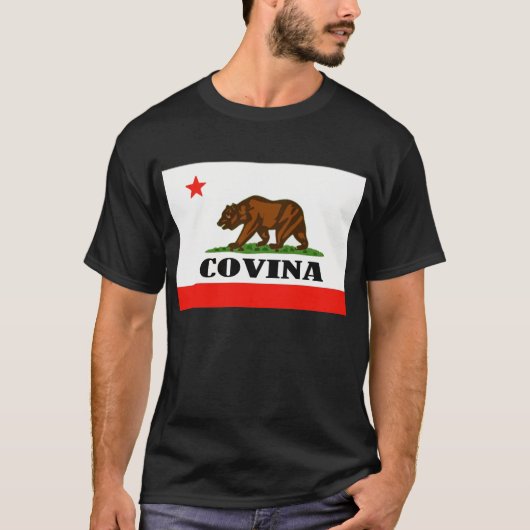 Covina, Ca — T-Shirt (Voorkant)