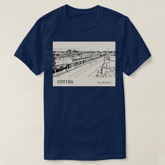 Covina California TShirt 1 (Design voorkant)