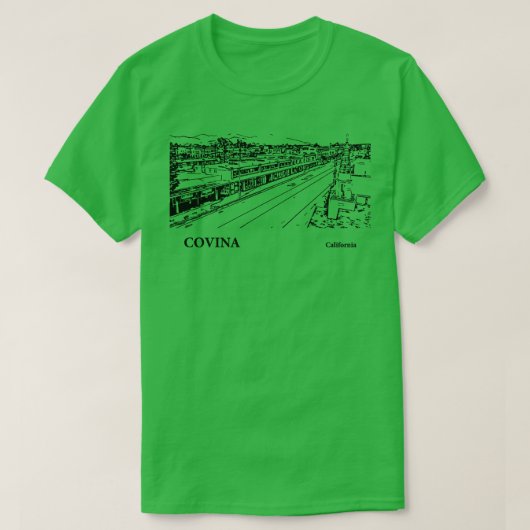 Covina California TShirt 3 (Design voorkant)