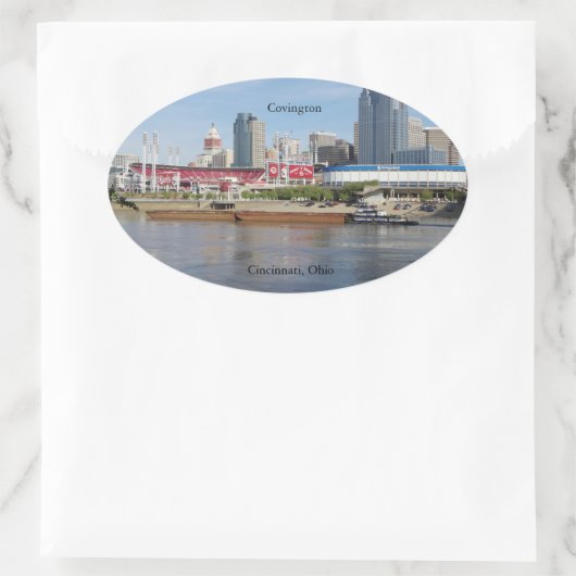 Covington & Barges sticker (Tas)