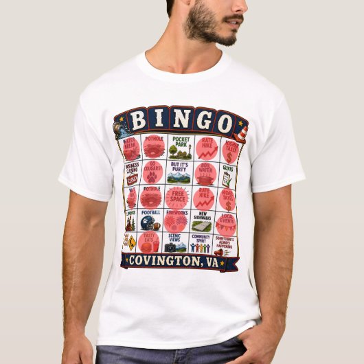 Covington Bingo T-shirt (Voorkant)