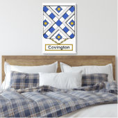 Covington Family Crest Canvas Afdruk (Insitu (Slaapkamer))
