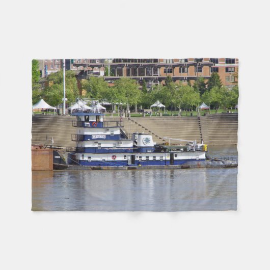 Covington Fleece Deken (Voorkant (Horizontaal))