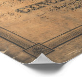 Covington Kentucky 1838 Antiek Panorama Poster (Hoek)