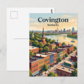 Covington, Kentucky Briefkaart (Voorkant / Achterkant)