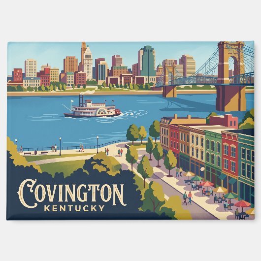 Covington, Kentucky Kentucky Magneet (Voorkant)