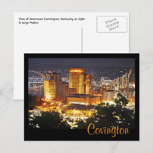 Covington, Kentucky, Verenigde Staten van Amerika Briefkaart (Voorkant / Achterkant)