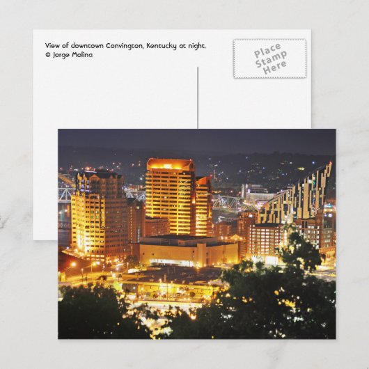 Covington, Kentucky, Verenigde Staten van Amerika Briefkaart (Voorkant / Achterkant)