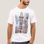 Covington, KY Goebel Park Klokkentoren schilderij T-shirt (Voorkant)