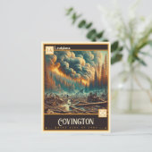 Covington, Louisiana | Antiek Briefkaart (Staand voorkant)