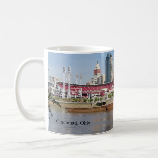 Covington passeert Cincinnati Mug Koffiemok (Links)