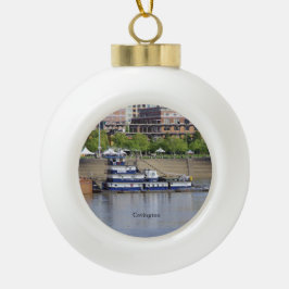 Covingtonbal of sneeuwvlok ornament