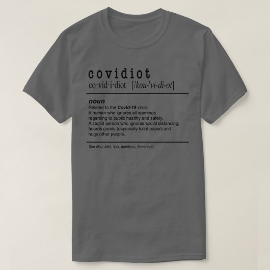CovNoun-virus T-shirt (Design voorkant)