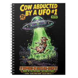Cow Abducted by a UFO #1 Notitieboek
