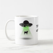 Cow Abduction Koffiemok (Links)