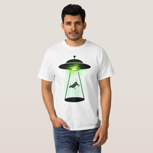 Cow Abduction T-shirt (Voorkant volledig)