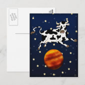 Cow Aims Higher, briefkaart (Voorkant / Achterkant)