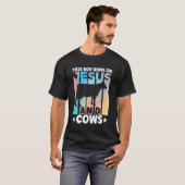 Cow Apparel Farmer Cows Lover for Boys T-shirt (Voorkant volledig)