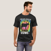 Cow Apparel Farmer Cows Lover for Women & Kids_4 T-shirt (Voorkant volledig)
