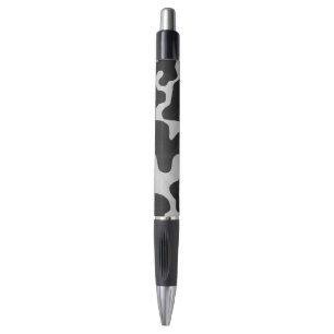 Cow Black en White Print Pen