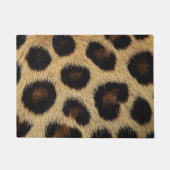 Cow Black White Spots Fur Deurmat (Voorkant)