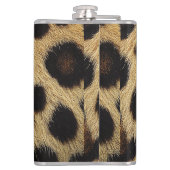 Cow Black White Spots Fur Heupfles (Achterkant)