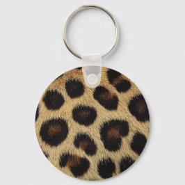 Cow Black White Spots Fur Sleutelhanger