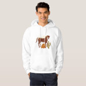 Cow boy hoodie (Voorkant volledig)