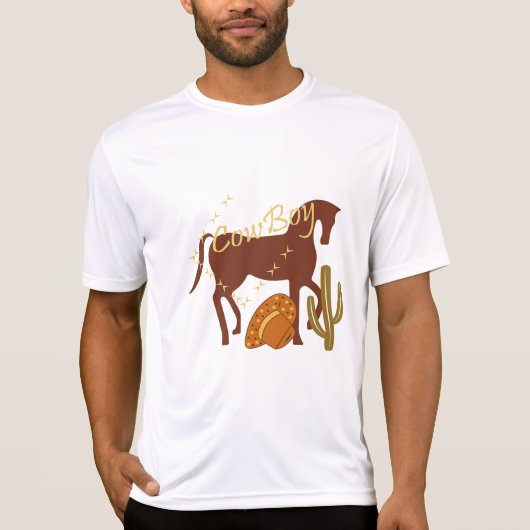 Cow boy t-shirt (Voorkant)