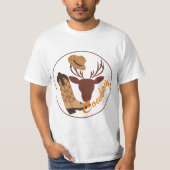 Cow boy t-shirt (Voorkant)