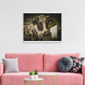 cow canvas afdruk (Insitu (Woonkamer))