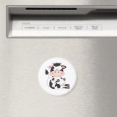 Cow Cartoon Magneet (Insitu (Vaatwasser))