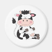 Cow Cartoon Magneet (Voorkant)