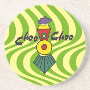 Cow Catcher Engine Zandsteen Onderzetter